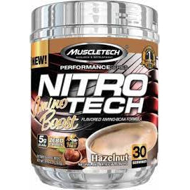 MUSCLETECH NITROTECH AMINOBOOST COFFEE CARAMEL 254G 30 SERV