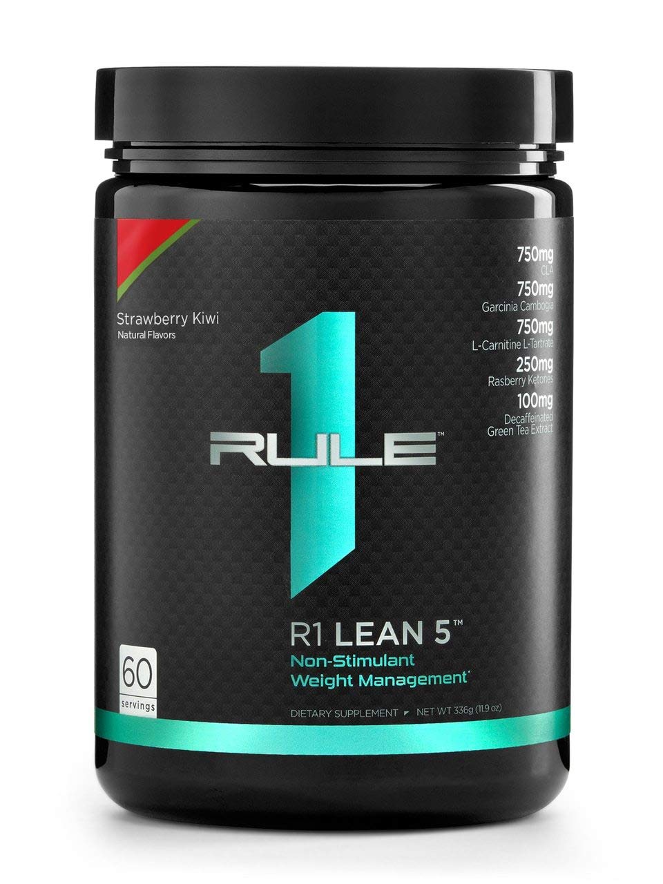 RULE 1 LEAN5 STRAWBERRY KIWI 336GR 60 SERV