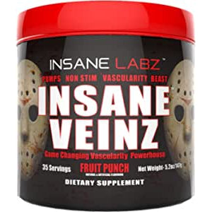 INSANE LABZ INSANE VEINZ FRUIT PUNCH 147G 35 SERV