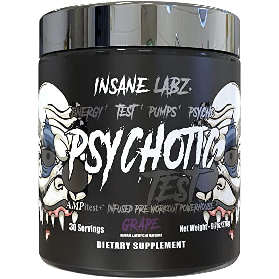 INSANE LABZ PSYCOTIC TEST GRAPE 276G 30 SERV