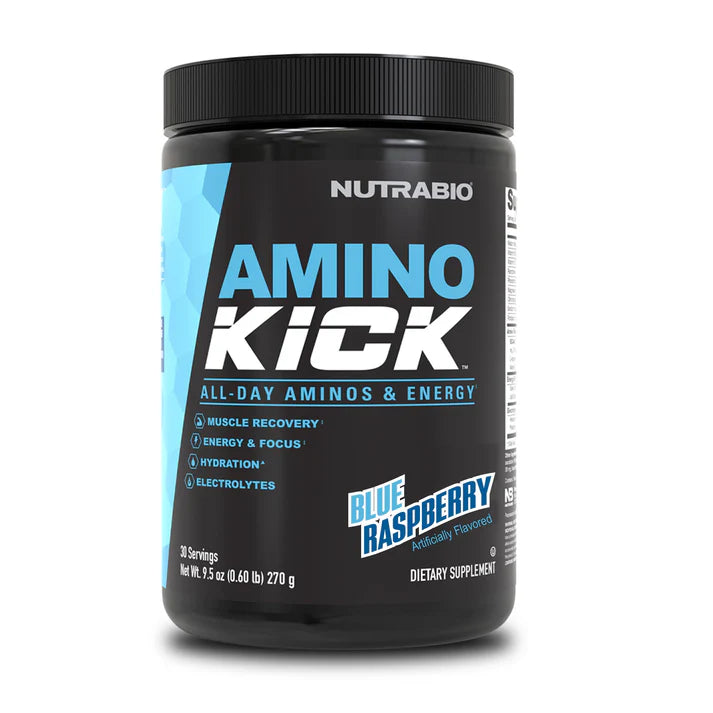 NUTRABIO AMINO KICK BLUERASPERRY 139GR 15 SERV