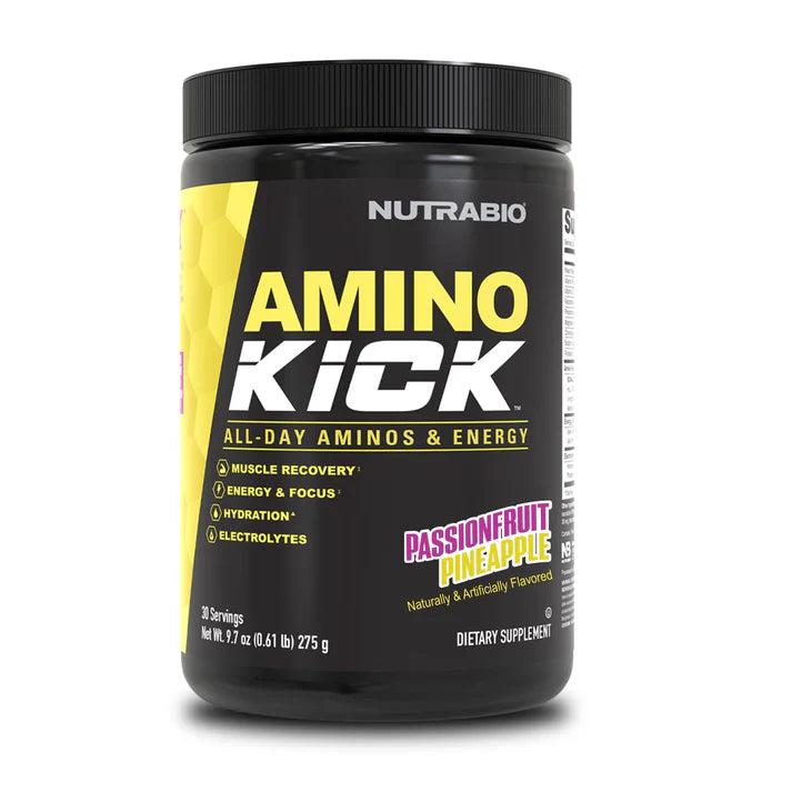 NUTRABIO AMINO KICK PASIONFRUIT 135GR 15 SERV