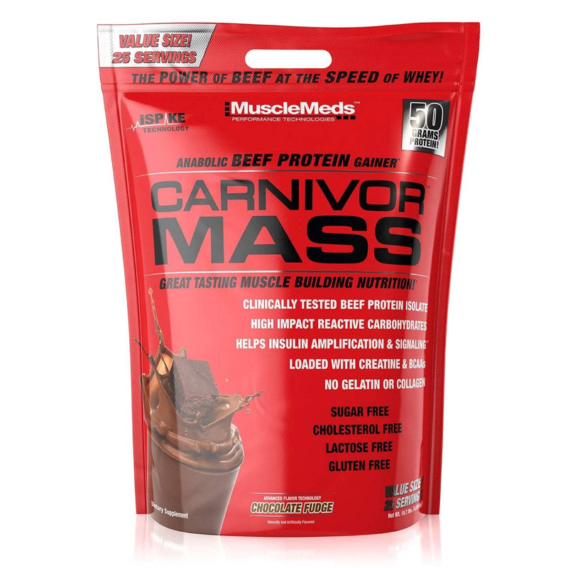 CARNIVOR MASS 10 LBS CHOCOLATE FUDGE