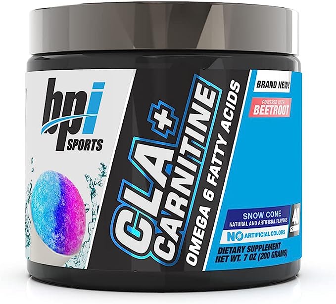 BPI CLA+CARNITINA SNOW CONE 200GR 40 SERV