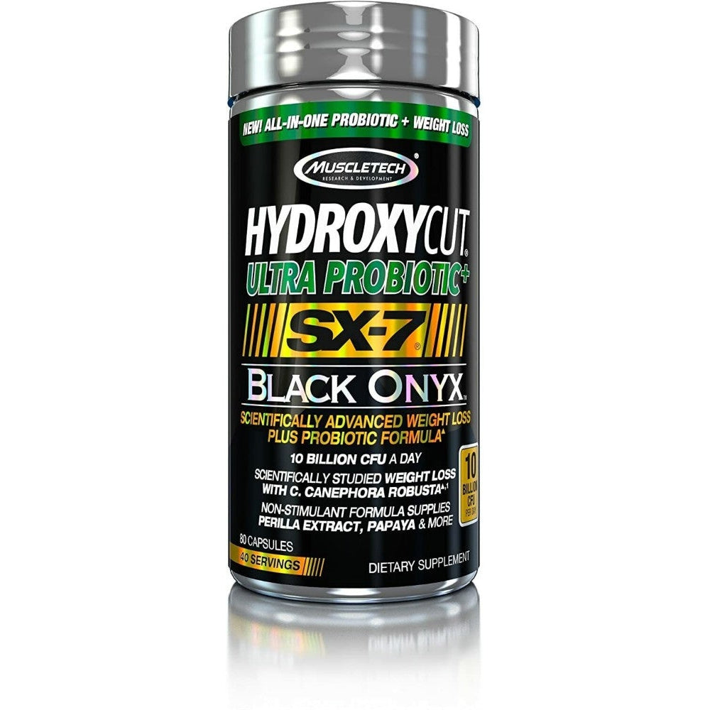 MUSCLETECH HYDROXYCUT ULTRAPROBIOTIC 80 CAPS 40 SERV
