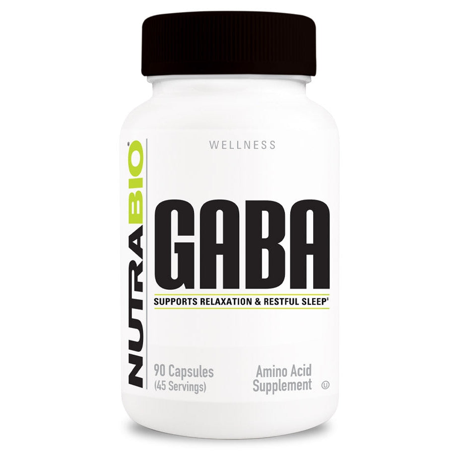 NUTRABIO GABA 90 CAPS 1000MG 45 SERV