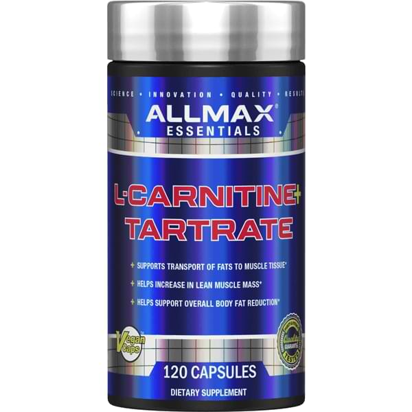 ALLMAX L CARNITINA TARTRATE 120 CAPS 60 SERV