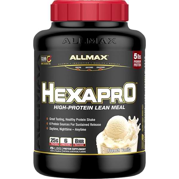 ALLMAX HEXAPRO VAINILLA 5LB 52 SERV