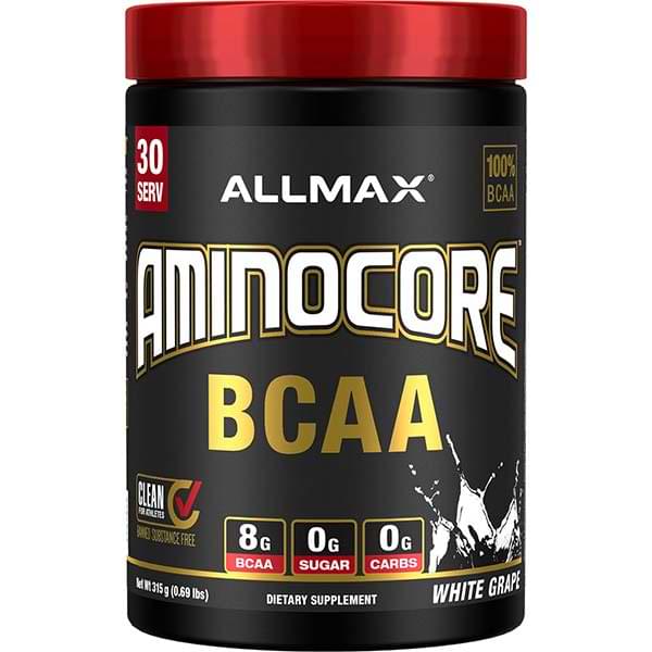 ALLMAX AMINOCORE BCAA WHITE GRAPE 315GR 30 SERV