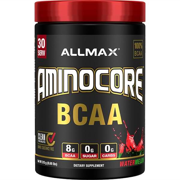 ALLMAX AMINOCORE BCAA WATERMELON 315GR 30 SERV