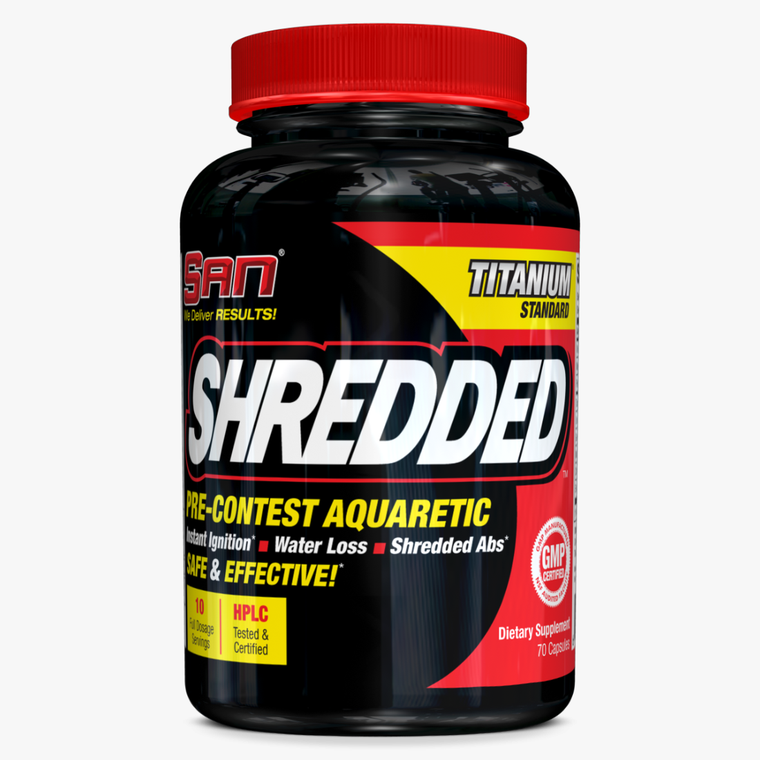 SAN SHREDDED 70 CAPS 10 SERV