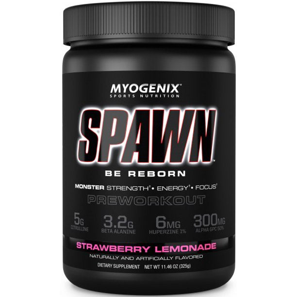 MYOGENIX SPAWN STRAWBERRY LEMONADE 325G 25 SERV