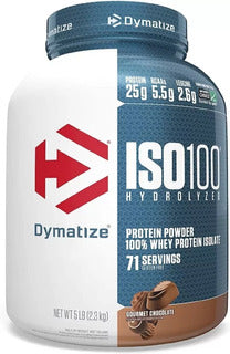 DYMATIZE ISO 100 CHOCOLATE 5LB 71 SERV