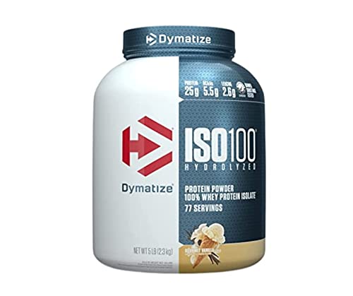 DYMATIZE ISO 100 VAINILLA 5LB 77 SERV