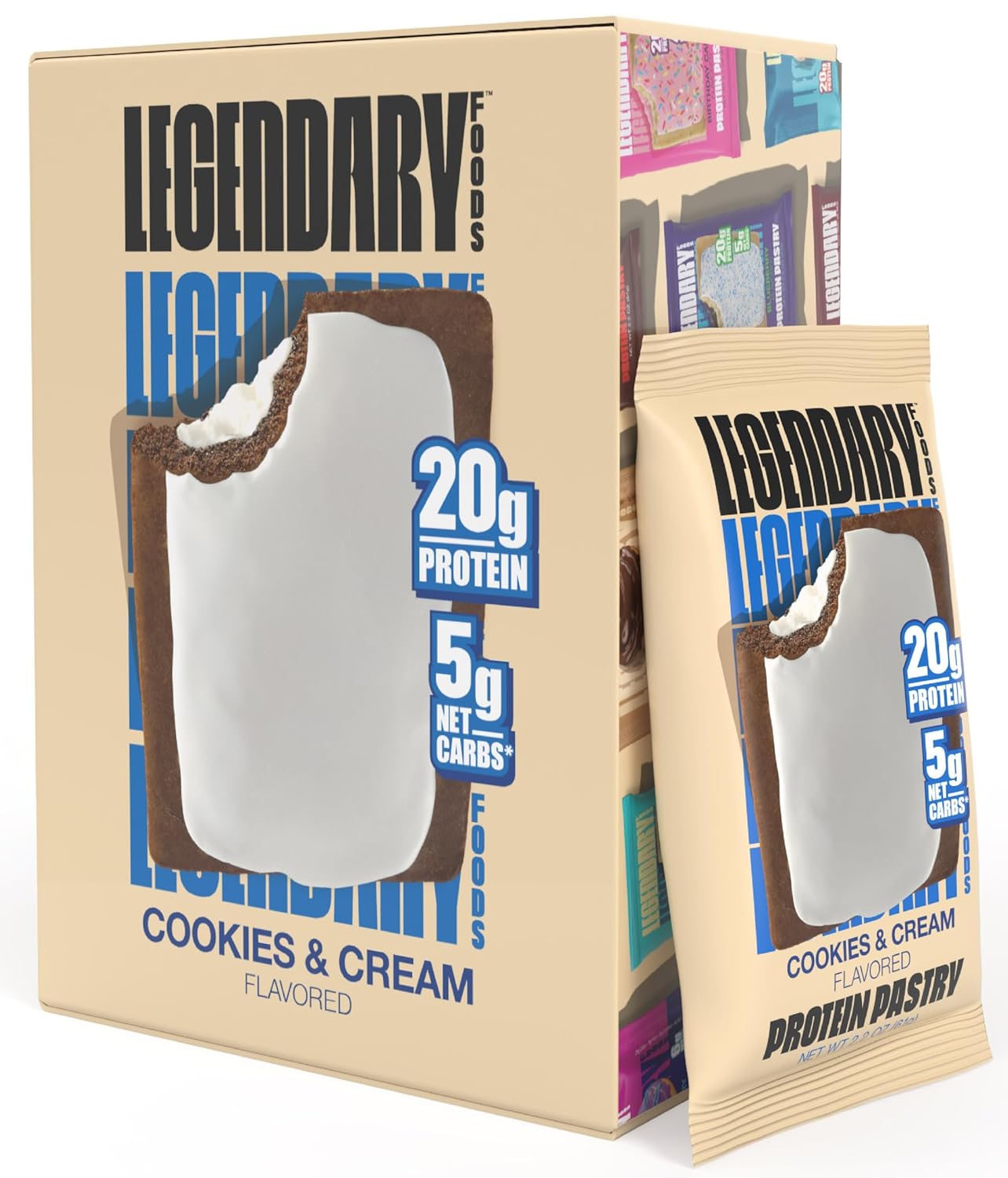 Legendary Protein tasty pastry