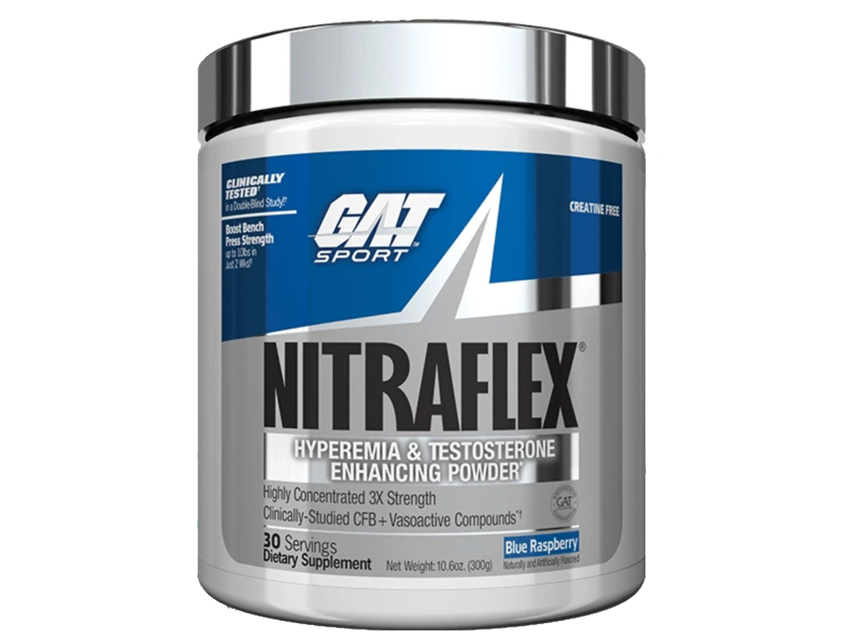 GAT NITROFLEX BLUE RASPERRY 300GR 30 SERV