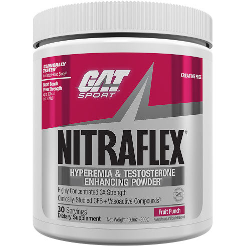 GAT NITRAFEX FRUIT PUNCH 300GR 30 SERV