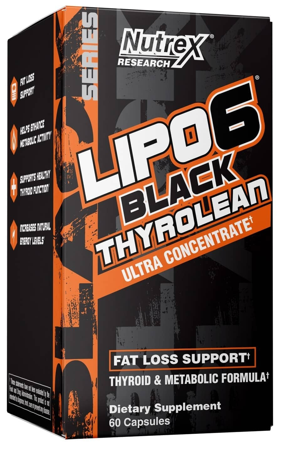 NUTREX LIPO6 THYROLEAN 60 CAPS 60 SERV