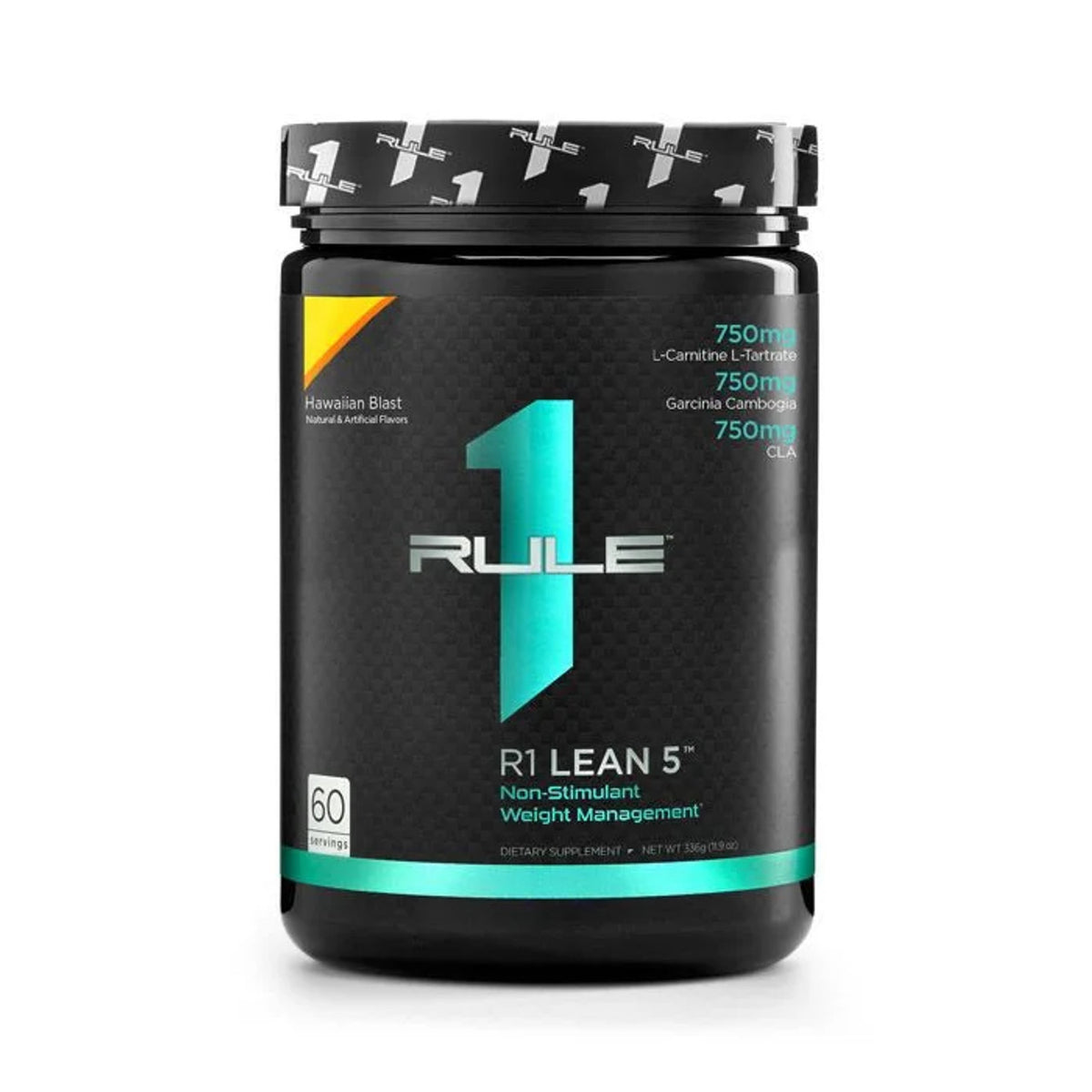 RULE 1 LEAN 5 HAWAIAN BLAST 336GR 60 SERV