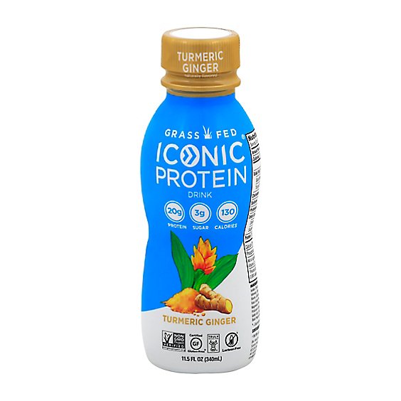ICONIC PROTEIN TURMERIC GINGER 340ML