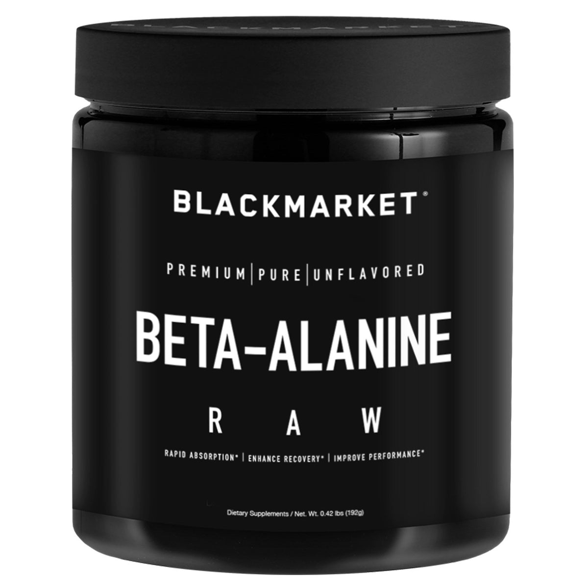 BLACK MARKET BETA ALANINA 192G 60 SERV