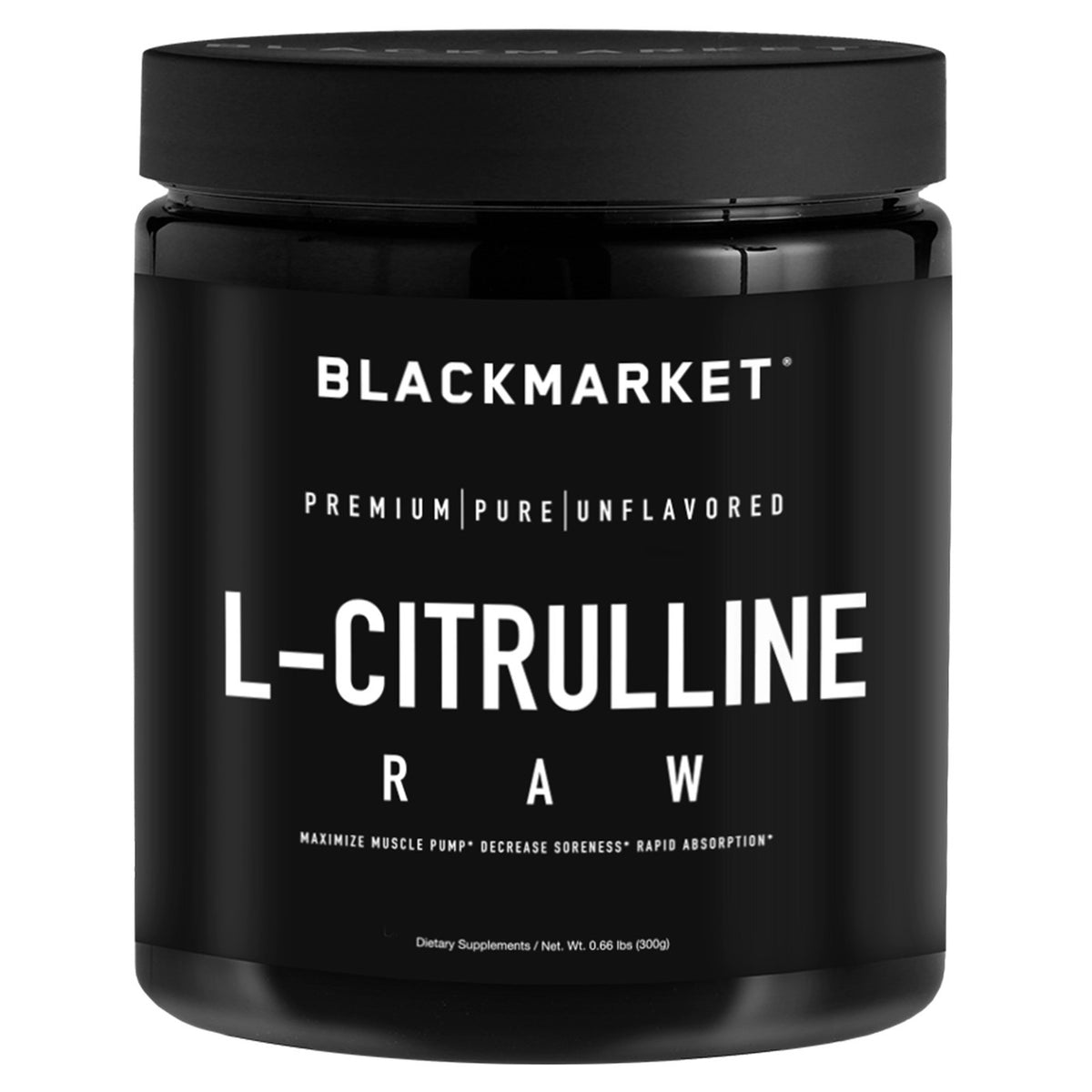 BLACK MARKET L-CITRUINA 300G 60 SERV
