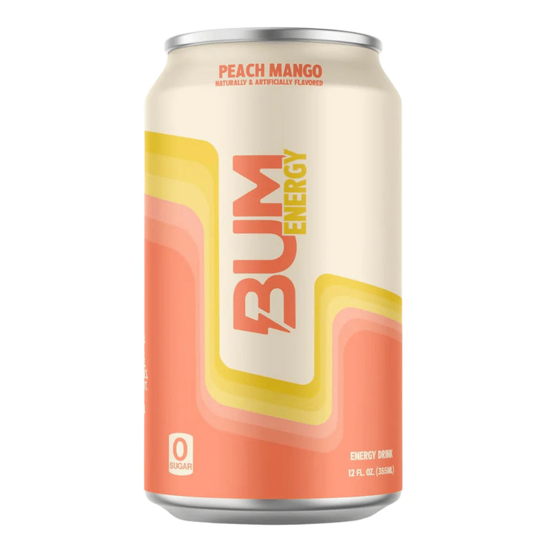 BUM ENERGY RTD PEACH MANGO (CASE 12)