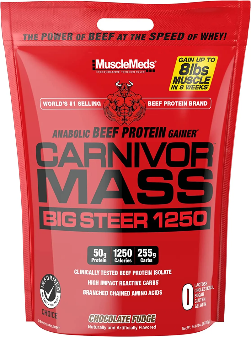 CARNIVOR MASS (BIG STEER 15 LBS) CHOCOLATE