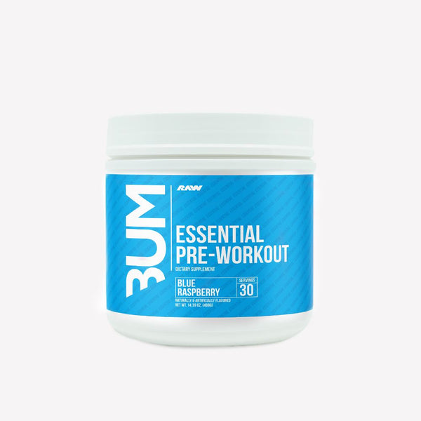CBUM ESSENTIAL PRE BLUE RASPBERRY – The Shack Supplements and shakes