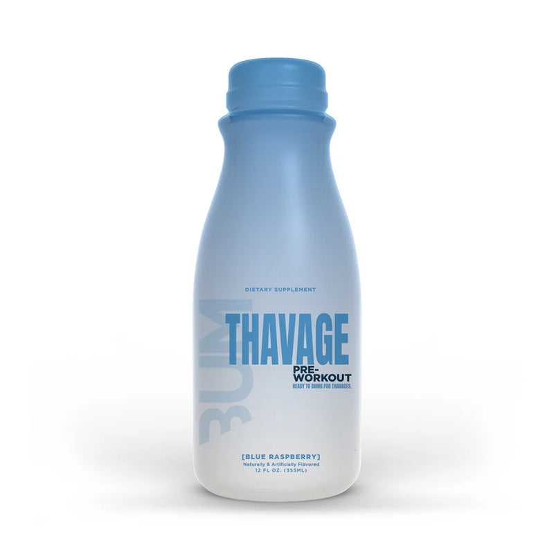 THAVAGE RTD BLUE RASPBERRY 12 PACK