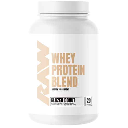 RAW WHEY PROTEIN 2 LBS GLAZED DONUT