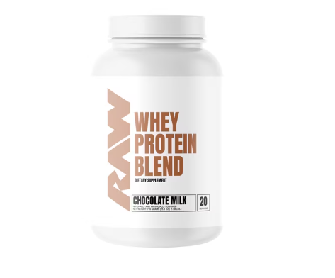 RAW WHEY PROTEIN 2 LBS CHOCOLATE MILK