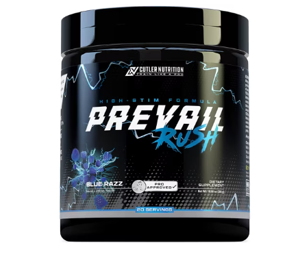 PREVAIL RUSH PRE WORKOUT BLUE RAZZ