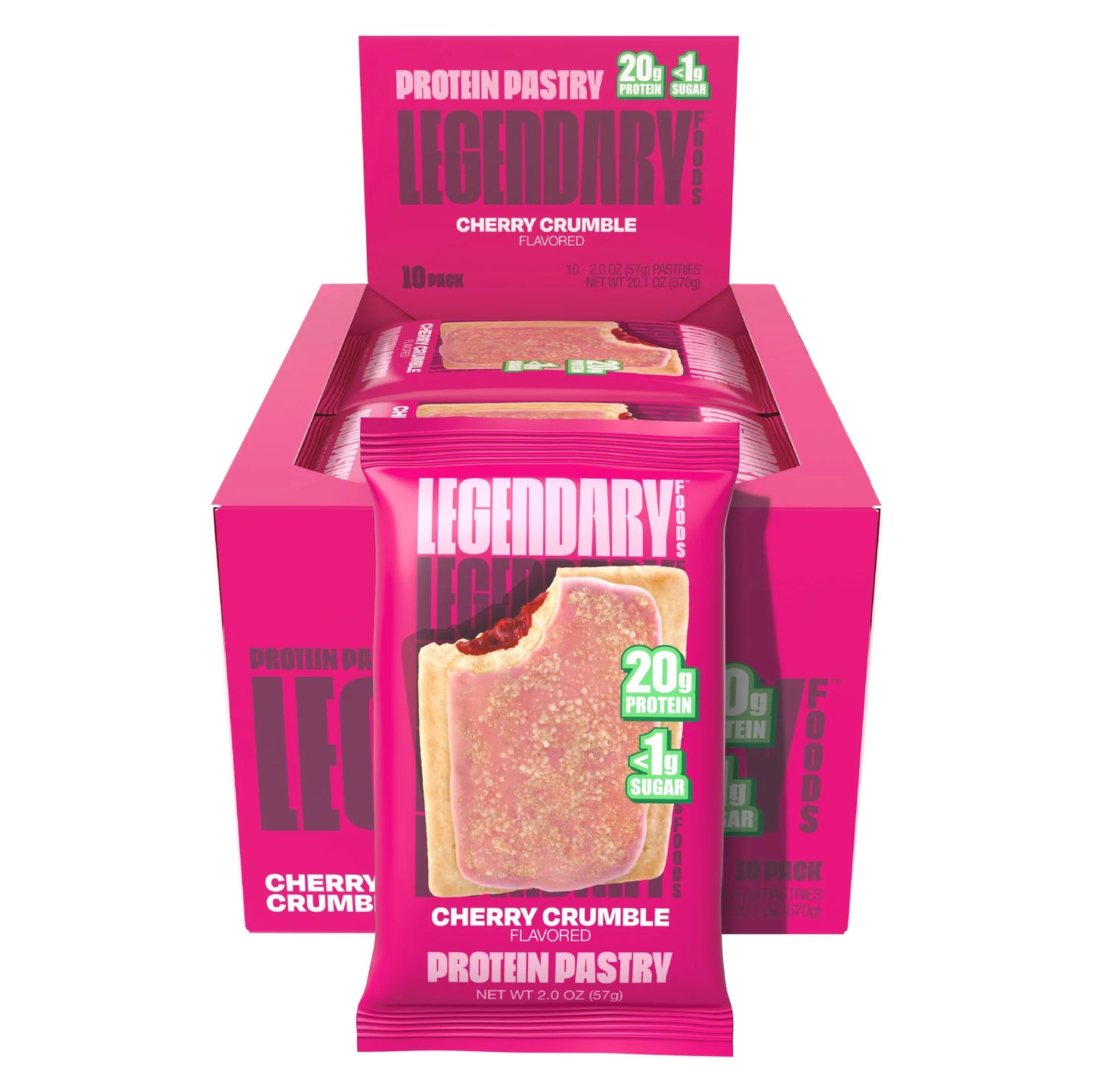 Legendary Protein tasty pastry
