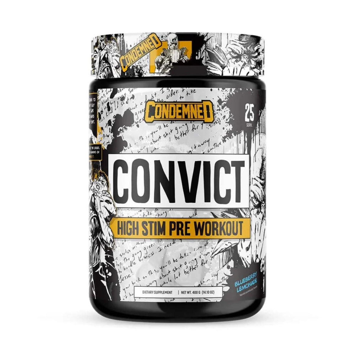 Condemned Labz: Convict Stim: Blue Lemonad