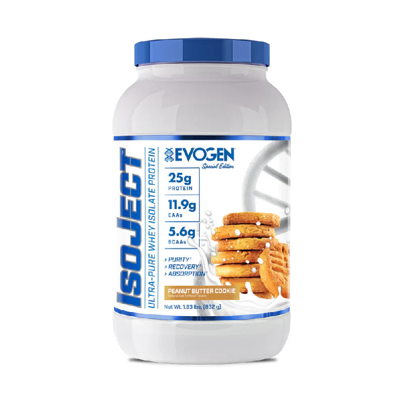 ISOJECT 2 LBS PEANUT BUTTER COOKIE 26 SERV