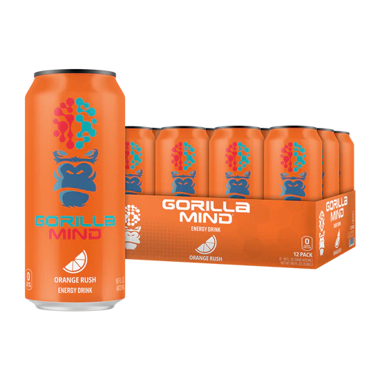 Gorilla Mind Energy: Orange Rush (12)