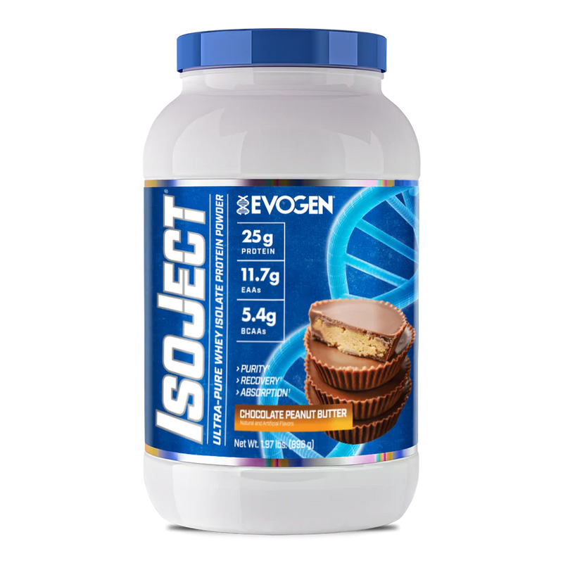 ISOJECT 2 LBS CHOCOLATE PEANUT BUTTER 26 SER