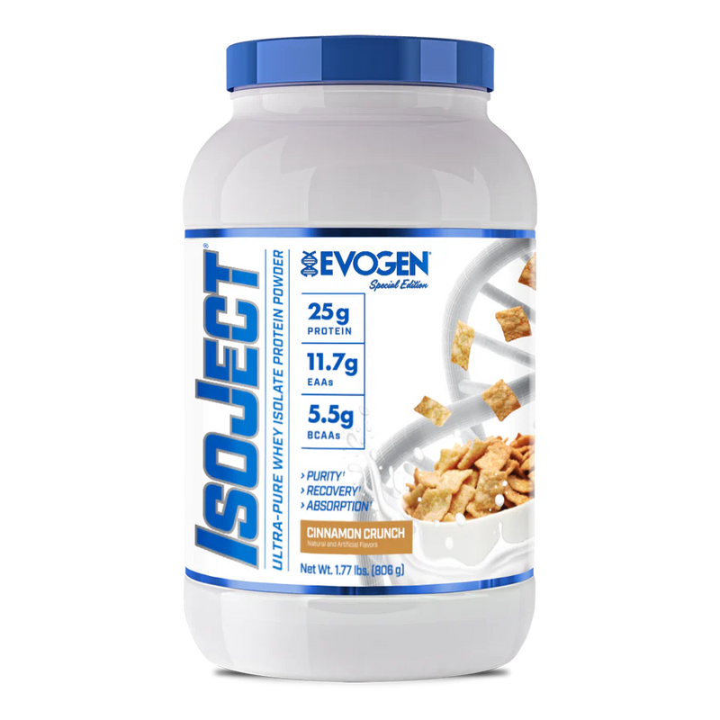 ISOJECT 2 LBS CINNAMON CRUNCH 26 SERV