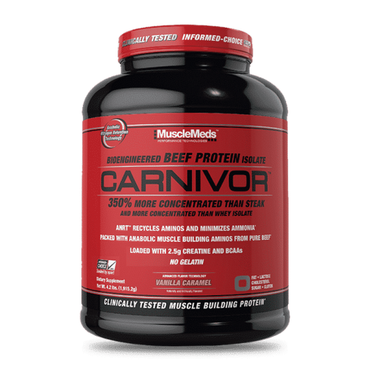 CARNIVOR 4 LBS VANILLA CARAMEL