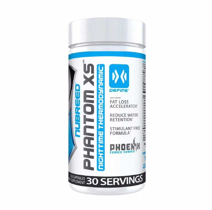 Nubreed Nutrition Phantom XS 120 Capsulas 30 SERV