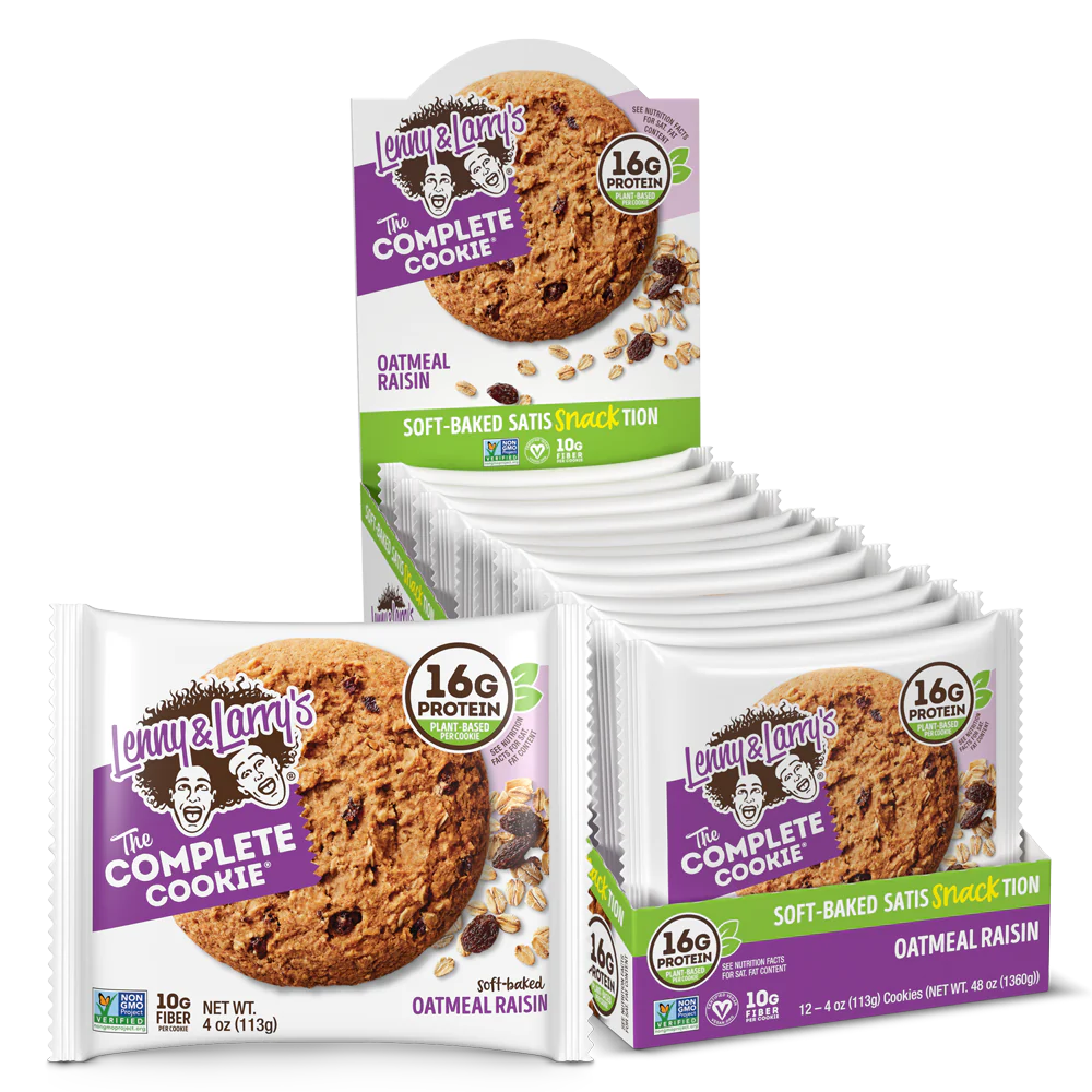 LENNY AND LARRYS COMPLETE COOKIES OATMEAL RAISIN