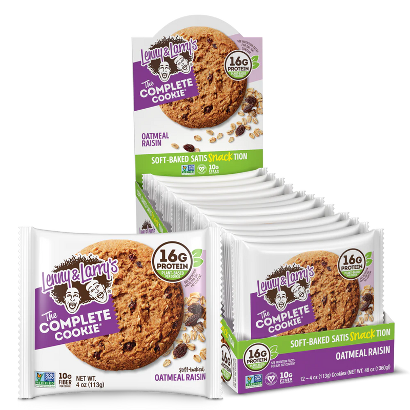 LENNY AND LARRYS COMPLETE COOKIES OATMEAL RAISIN