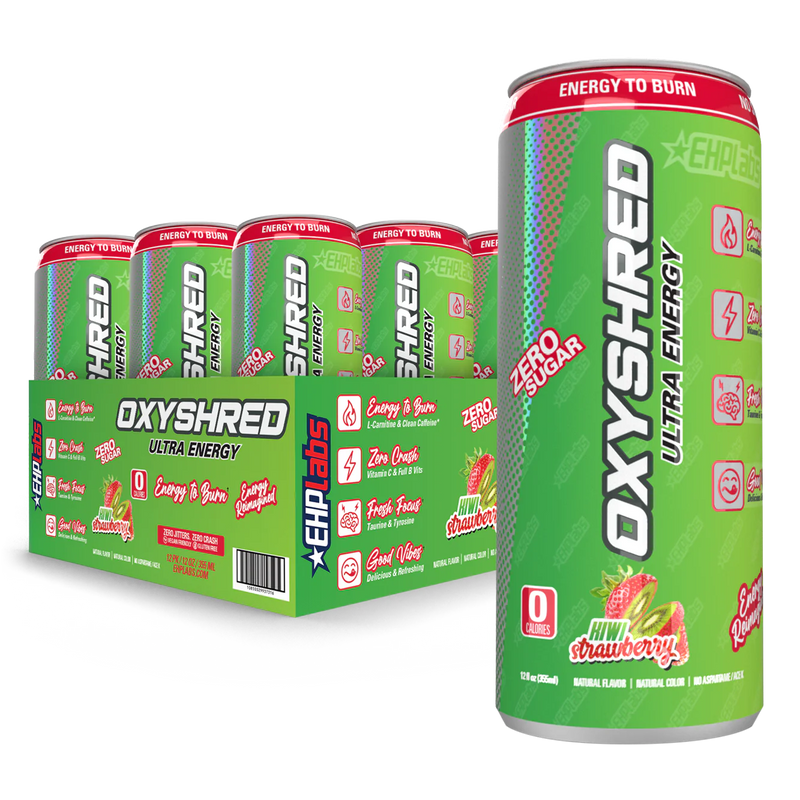 OXYSHRED RTD 12 PACK KIWI STRAWBERRY – The Shack Supplements and shakes