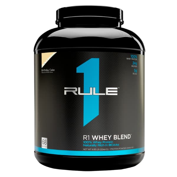 R1 WHEY BLEND 66 SERV BIRTHDAY CAKE