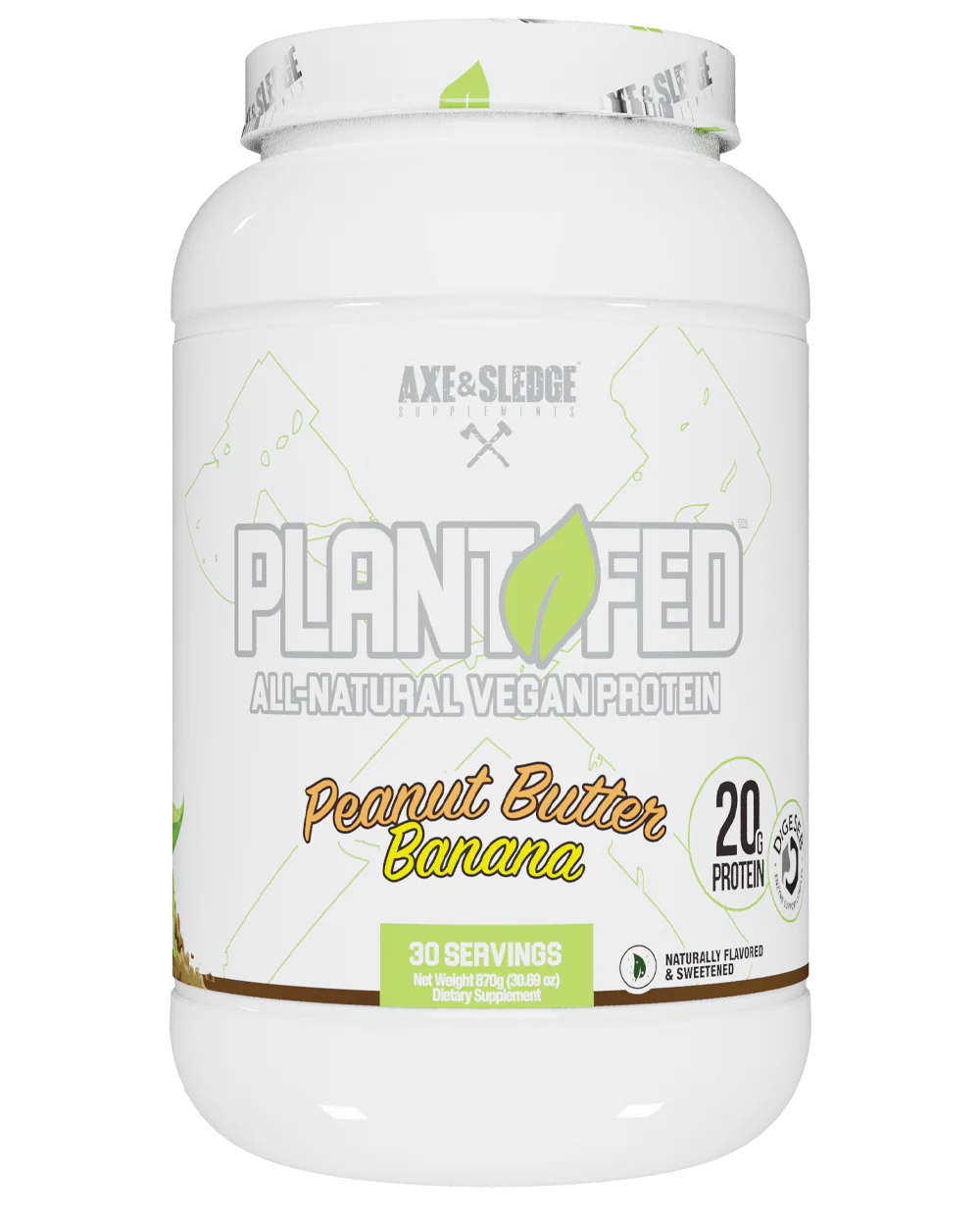 Plant Fed // Vegan Protein - Peanut Butter Banana