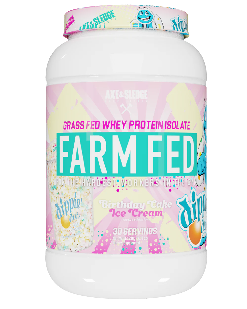 FARM FED PROTEIN Isolate BIRTHDAY CAKE