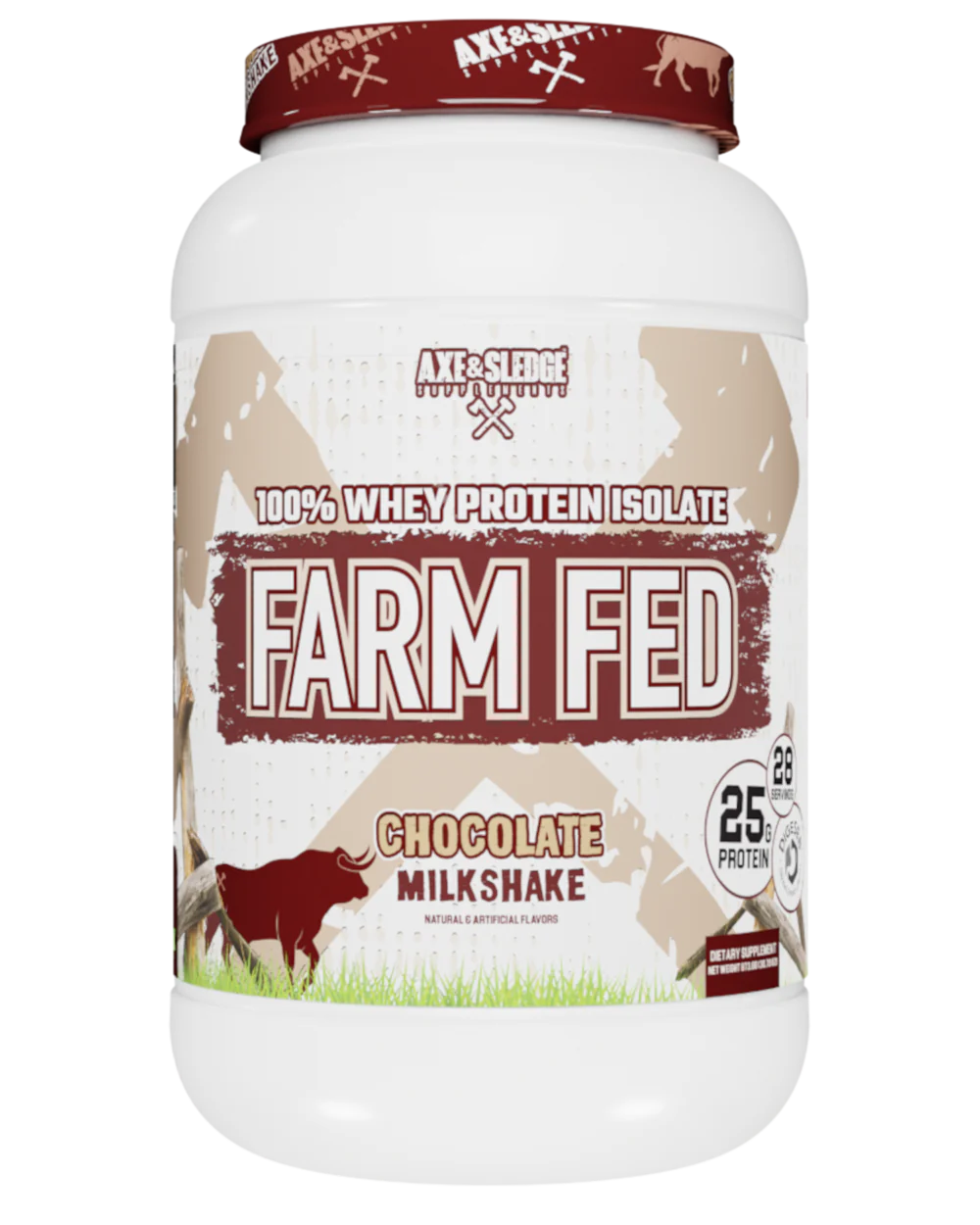 FARM FED PROTEIN Isolate Chocolate (new 25 grs pro)