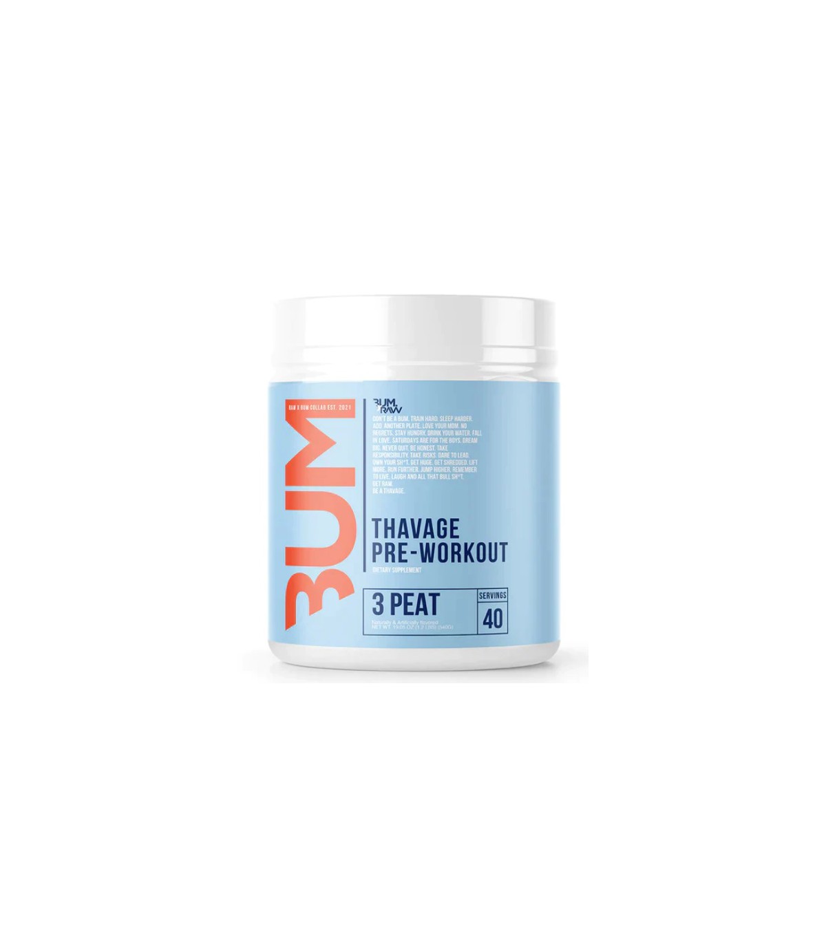 CBUM THAVAGE PRE 5 PEAT 536GR 40 SERV