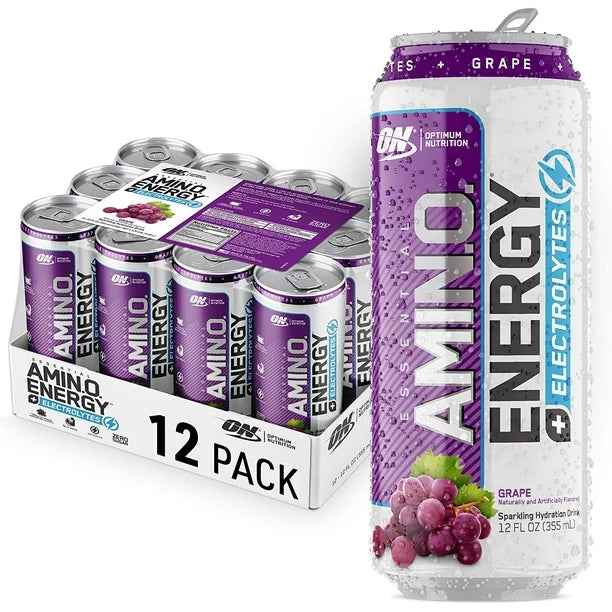 SPARKLING AMINO ENERGY 12 PK GRAPE